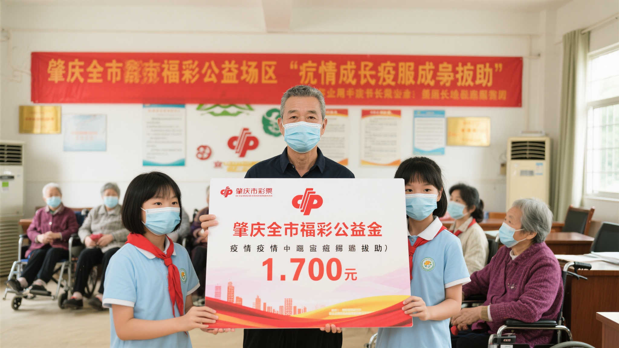 肇庆市全面展示福彩公益金资助项目标识